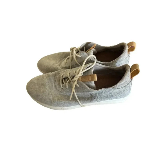 Toms Cabrillo Drizzle Gray Chambray Mix Sneaker - Picture 3 of 6